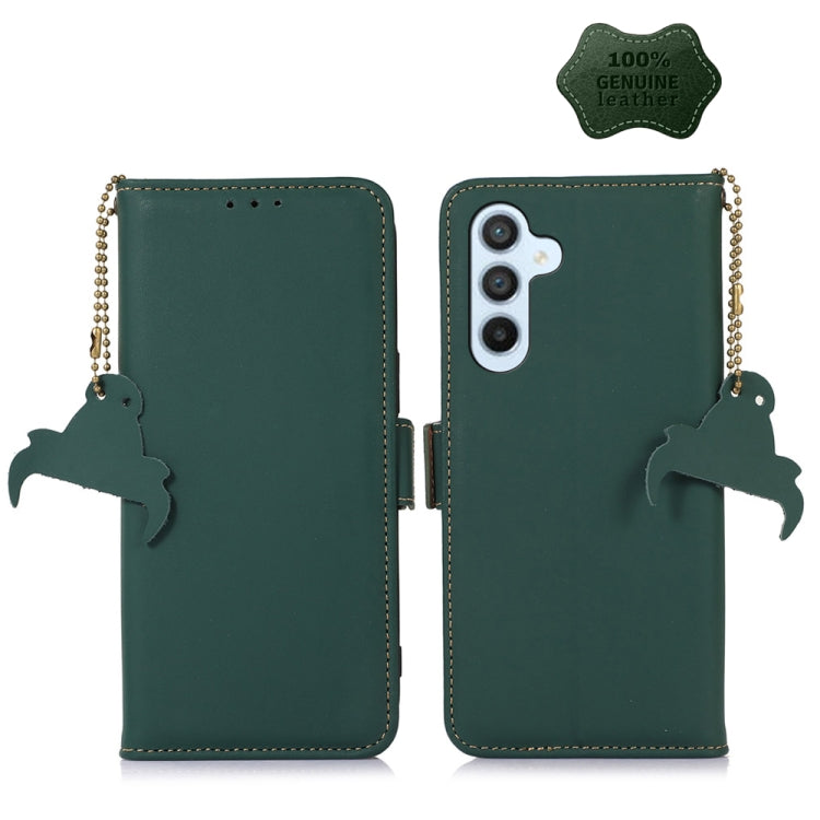 Genuine Leather Magnetic RFID Leather Phone Case, For iPhone 14, For Google Pixel 7 Pro, For Google Pixel 7, For Samsung Galaxy A54 5G, For Samsung Galaxy S22+ 5G, For Samsung Galaxy S22 5G
