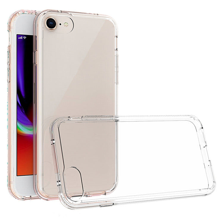 For iPhone SE (2020) Scratchproof TPU + Acrylic Protective Case, For iPhone SE 2022 / SE 2020