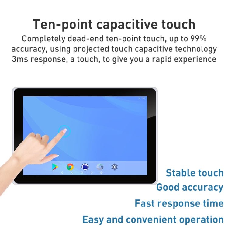 HSD1010T 10.1 inch HD IPS Display Advertising Machine Android 7.1 RK3288 2GB+16GB, EU Plug, US Plug, UK Plug, AU Plug