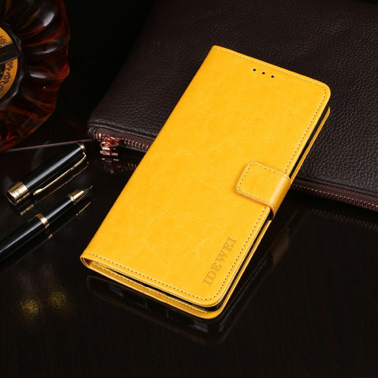 idewei Crazy Horse Texture Horizontal Flip Leather Case with Holder & Card Slots & Wallet, For Galaxy A31, For Galaxy M11, For Xiaomi Black Shark 3 Pro