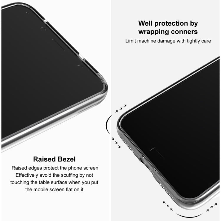 For Nokia X30 5G IMAK UX-5 Series Claer TPU Phone Case(Transparent)