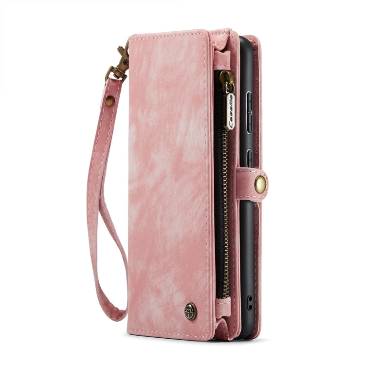CaseMe-008 Detachable Multifunctional Horizontal Flip Leather Case with Card Slot & Holder & Zipper Wallet & Photo Frame, For Samsung Galaxy A71 4G