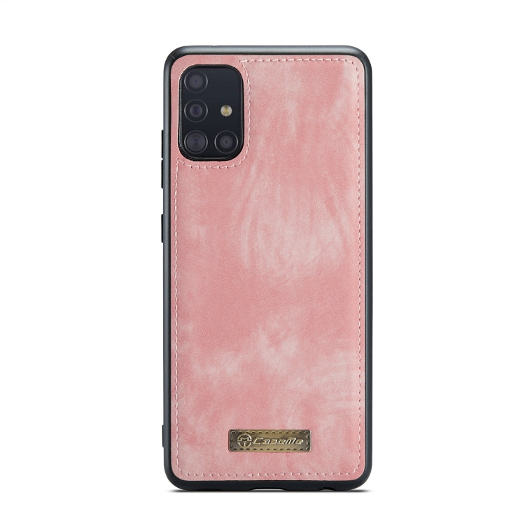 CaseMe-008 Detachable Multifunctional Horizontal Flip Leather Case with Card Slot & Holder & Zipper Wallet & Photo Frame, For Samsung Galaxy A71 4G