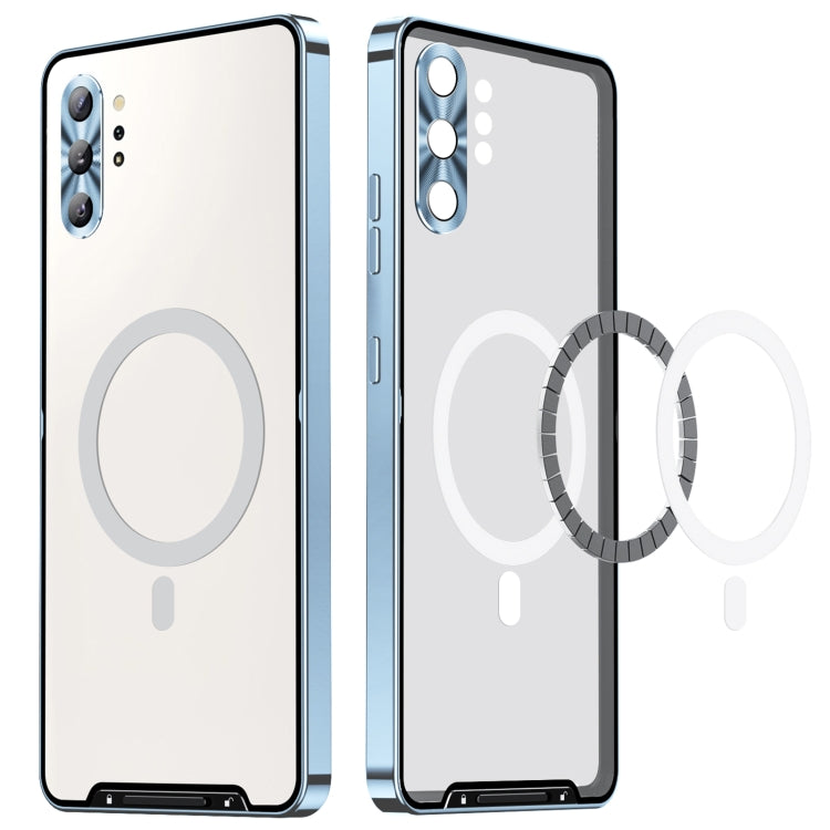 MagSafe Magnetic Frosted Metal Phone Case, For Samsung Galaxy Note10+