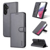 For Samsung Galaxy A34 5G AZNS Skin Feel Calf Texture Flip Leather Phone Case(Black)
