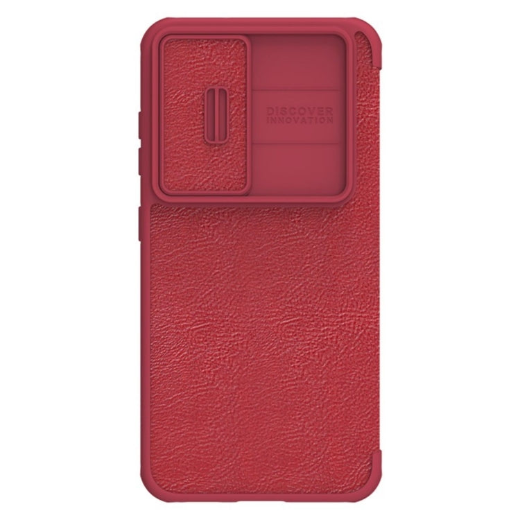 NILLKIN QIN Series Pro Sliding Camera Cover Design Leather Phone Case, For Samsung Galaxy S23+ 5G, For Samsung Galaxy S23 Ultra 5G