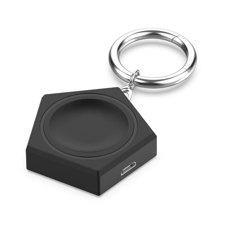 For Google Pixel Watch Portable Smart Watch Charger, Port:Type-C(Black)