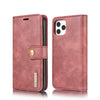 DG.MING Crazy Horse Texture Detachable Magnetic Leather Case, For iPhone 12/12 Pro, For iPhone 12 Pro Max, For Samsung Galaxy S23 5G, For Samsung Galaxy S23+ 5G