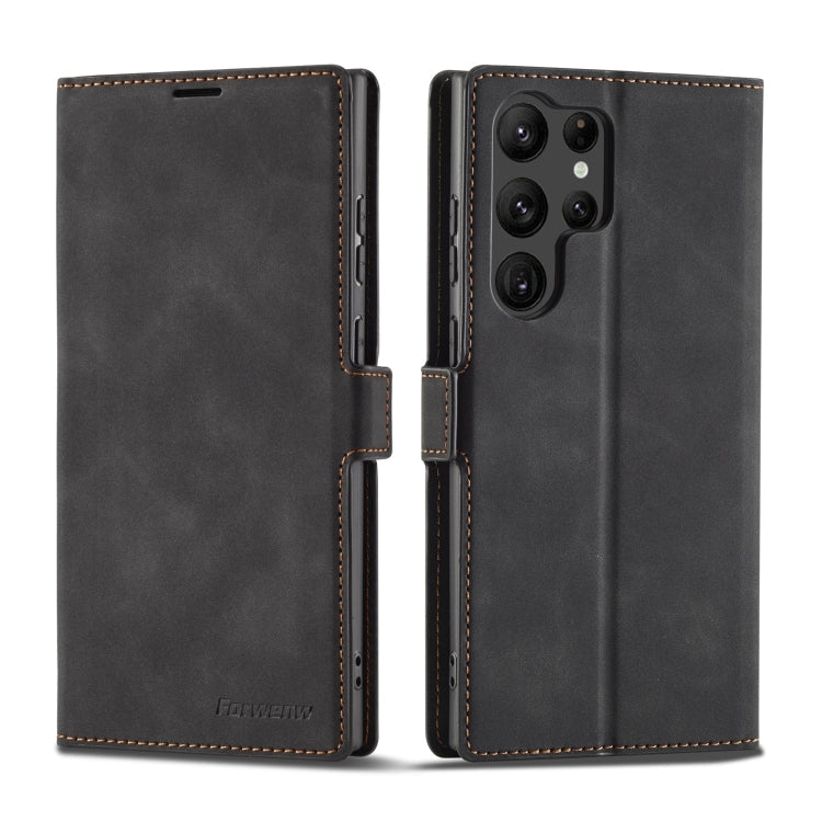 Forwenw Dream Series Oil Edge Strong Magnetism Leather Phone Case, For Samsung Galaxy S23 Ultra 5G, For Samsung Galaxy A14 5G, For Samsung Galaxy A54 5G, For iPhone 14, For iPhone 14 Plus, For iPhone 14 Pro