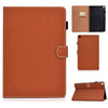 Solid Color Tablet PC Universal Magnetic Horizontal Flip Leather Case with Card Slots & Holder, For Galaxy Tab A 10.1(2019) T510, For Galaxy Tab S5e T720