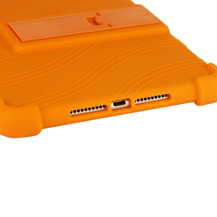 Tablet PC Silicone Protective Case with Invisible Bracket, For iPad mini 5 / 4, For iPad 10.2 / 10.5, For iPad mini 3 / 2 / 1