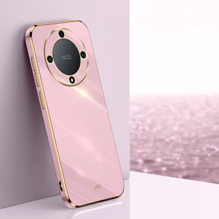 XINLI Straight Edge 6D Electroplate TPU Phone Case, For Honor X8a 2023, For Honor X9a 5G, For Huawei nova Y61