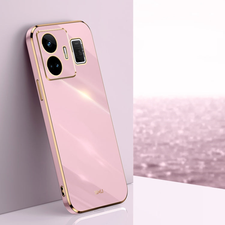 XINLI Straight Edge 6D Electroplate TPU Phone Case, For OnePlus 11, For OnePlus Ace 2, For Realme GT Neo 5