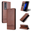 AZNS Magnetic Calf Texture Flip Leather Phone Case, For Honor 80 GT