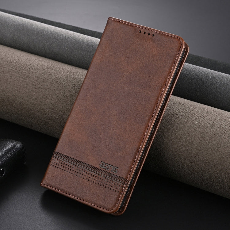 AZNS Magnetic Calf Texture Flip Leather Phone Case, For Honor Play 50/Play 50m 5G, For Honor 200 Lite Global, For Honor Magic6 Pro, For Honor Magic6