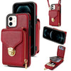 Zipper Hardware Card Wallet Phone Case, For iPhone 12 mini, For iPhone XS Max, For iPhone XS / X, For iPhone XR