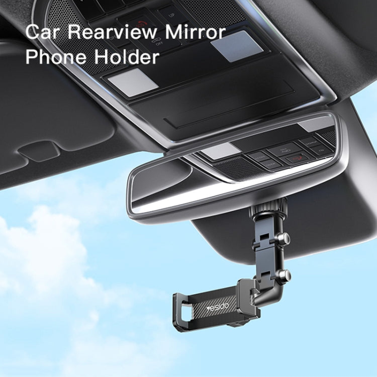 Yesido C192 Car Rearview Mirror Using Phone Holder, C192