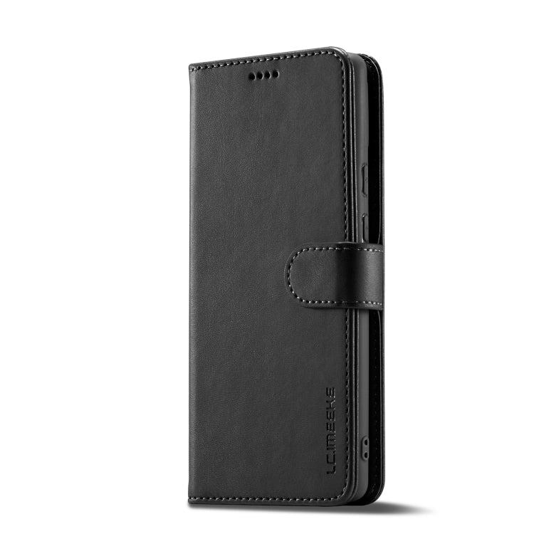 For Google Pixel 8 Pro LC.IMEEKE Calf Texture Horizontal Flip Leather Case(Black)