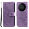 Seven-petal Flowers Embossing Leather Phone Case, For Huawei Mate 60 Pro, For Huawei Enjoy 60X, For Huawei nova 11 Pro, For Huawei nova 11