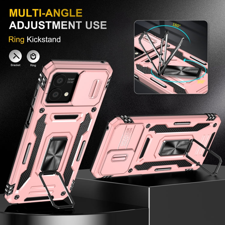 Armor PC + TPU Camera Shield Phone Case, For Motorola Moto G Stylus 2023, For Motorola Moto G32