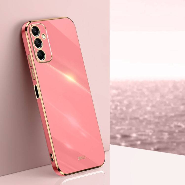 XINLI Straight Edge 6D Electroplate TPU Phone Case, For Samsung Galaxy S24+ 5G, For Samsung Galaxy S24 5G, For Samsung Galaxy A15