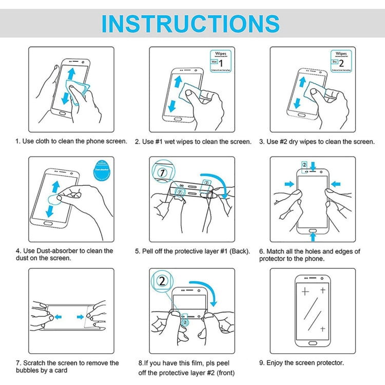 10pcs 0.26mm 9H 2.5D Tempered Glass Film, For Asus Zenfone 12 Ultra, For Asus ROG Phone 9, For Asus ROG Phone 9 Pro, For Asus ROG Phone 7 Ultimate (10 PCS), For Asus ROG Phone 7