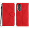 Stitching Embossed Leather Phone Case, For Honor 80, For Honor 80 Pro, For Honor X5 4G, For Honor X9a 5G /Magic5 Lite