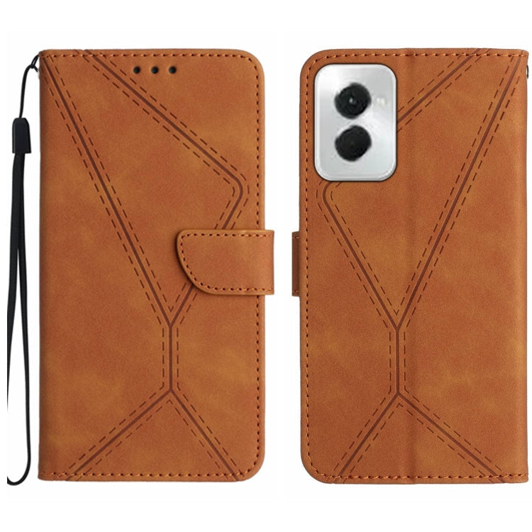 Stitching Embossed Leather Phone Case, For Motorola Moto G Play 5G 2024, For Motorola Moto G Power 5G 2024, For Motorola Moto G84, For Motorola Moto G54