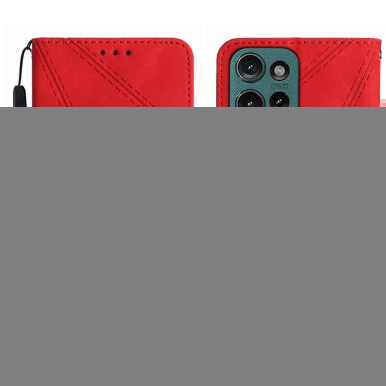 Stitching Embossed Leather Phone Case, For Motorola Moto G35 5G, For Motorola Moto G55 5G, For Motorola Moto G45 5G, For Motorola Edge 50 5G