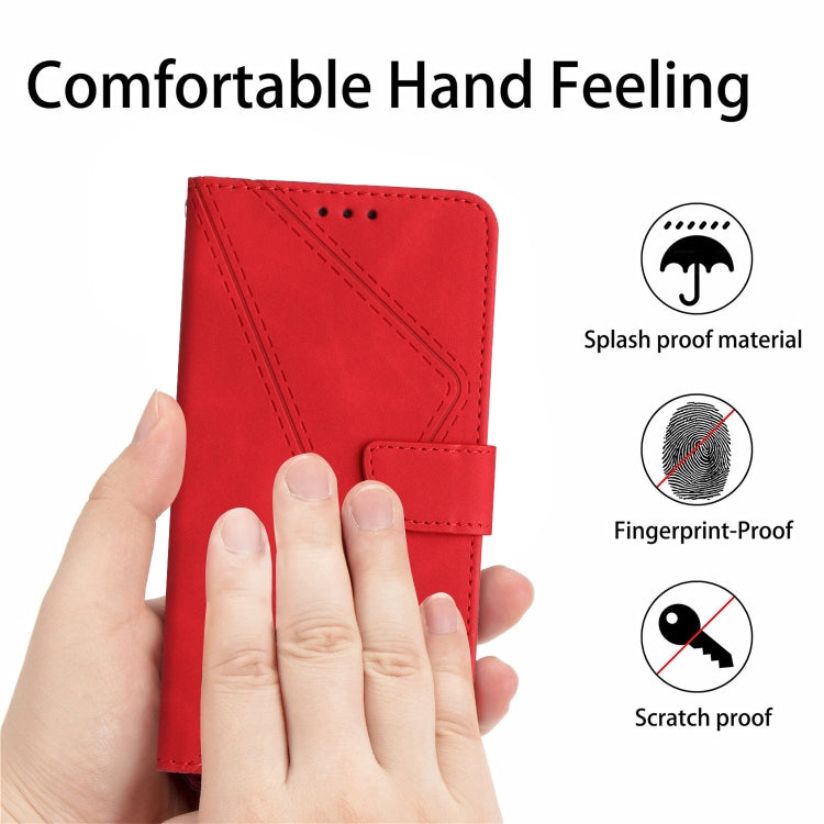 Stitching Embossed Leather Phone Case, For Motorola Moto G35 5G, For Motorola Moto G55 5G, For Motorola Moto G45 5G, For Motorola Edge 50 5G