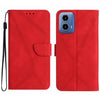 Stitching Embossed Leather Phone Case, For Motorola Moto G35 5G, For Motorola Moto G55 5G, For Motorola Moto G45 5G, For Motorola Edge 50 5G