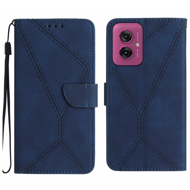 Stitching Embossed Leather Phone Case, For Motorola Moto G35 5G, For Motorola Moto G55 5G, For Motorola Moto G45 5G, For Motorola Edge 50 5G