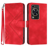 Line Pattern Skin Feel Leather Phone Case, For Huawei Enjoy 70, For Huawei P60 / P60 Pro, For Huawei Enjoy 50 Pro / nova Y90, For Huawei Enjoy 50 / nova Y70