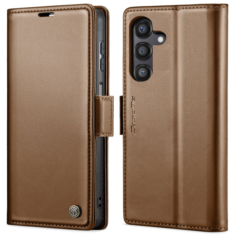 CaseMe 023 Butterfly Buckle Litchi Texture RFID Anti-theft Leather Phone Case, For Samsung Galaxy S23 FE 5G, For Samsung Galaxy A24 4G, For Samsung Galaxy A14 4G/5G, For Samsung Galaxy A34 5G