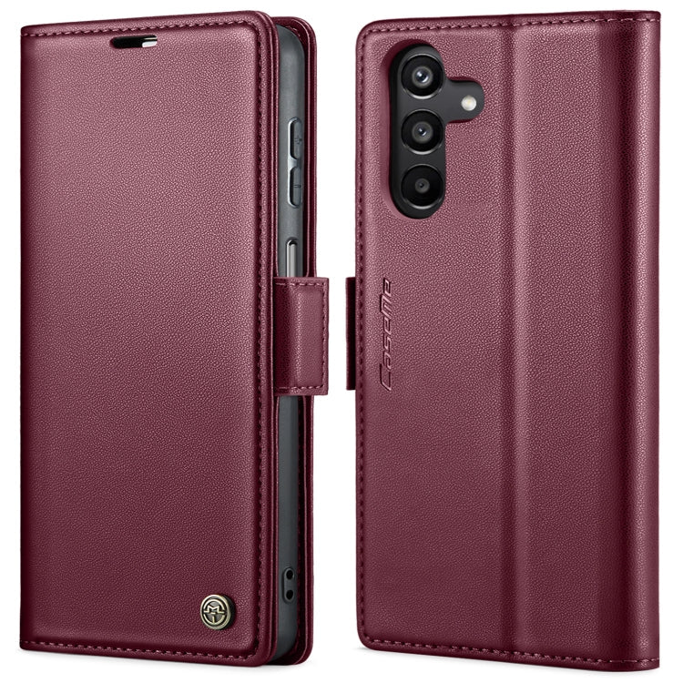 CaseMe 023 Butterfly Buckle Litchi Texture RFID Anti-theft Leather Phone Case, For Samsung Galaxy A15 4G/5G, For Samsung Galaxy A55, For Samsung Galaxy A35 5G, For Samsung Galaxy S24 Ultra