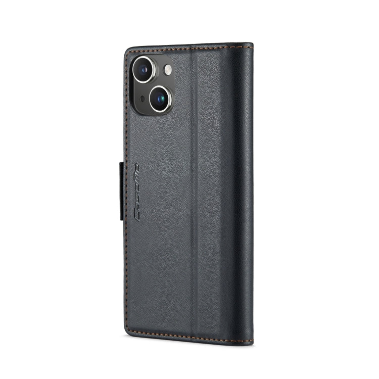 CaseMe 023 Butterfly Buckle Litchi Texture RFID Anti-theft Leather Phone Case, For iPhone 13, For iPhone 13 mini, For iPhone 13 Pro, For iPhone 13 Pro Max