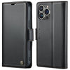 CaseMe 023 Butterfly Buckle Litchi Texture RFID Anti-theft Leather Phone Case, For iPhone 15 Pro Max, For iPhone 14, For iPhone 15 Pro, For iPhone 14 Plus