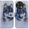 Coloured Drawing Flip Leather Phone Case, For Tecno Camon 30S / Camon 30S Pro, For Tecno Spark 30C