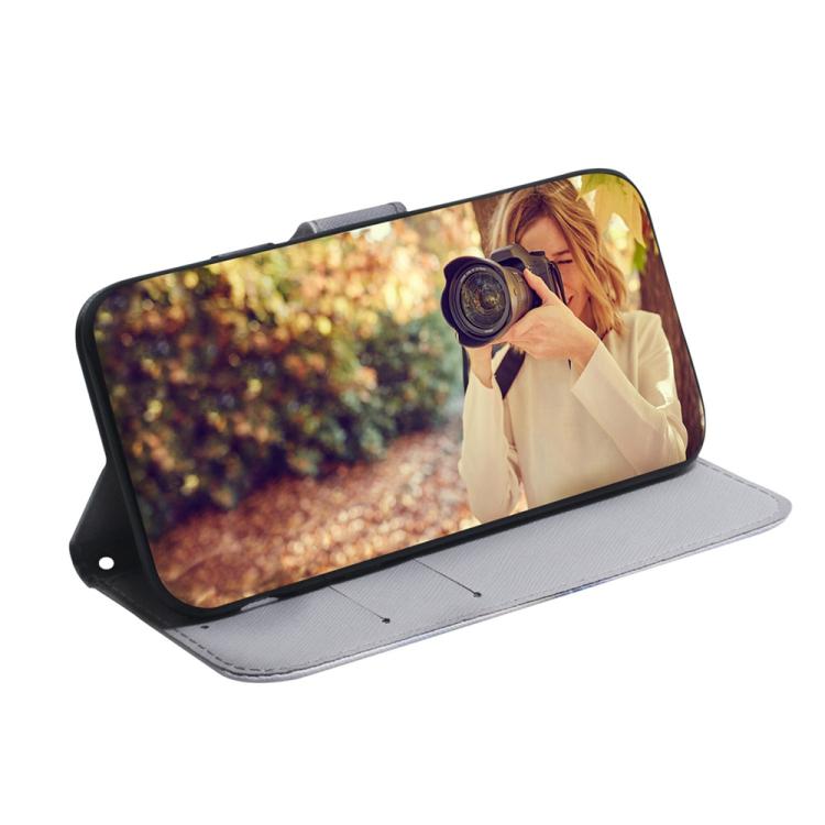 Coloured Drawing Flip Leather Phone Case, For Tecno Camon 30S / Camon 30S Pro, For Tecno Spark 30C
