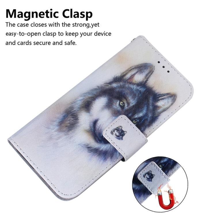 Coloured Drawing Flip Leather Phone Case, For Tecno Camon 30S / Camon 30S Pro, For Tecno Spark 30C