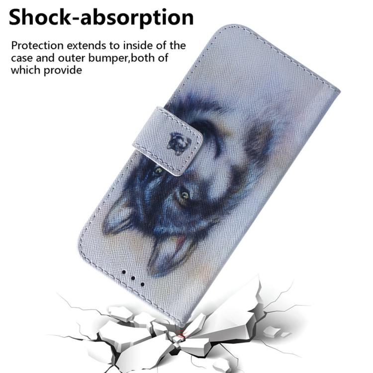 Coloured Drawing Flip Leather Phone Case, For Tecno Camon 30S / Camon 30S Pro, For Tecno Spark 30C