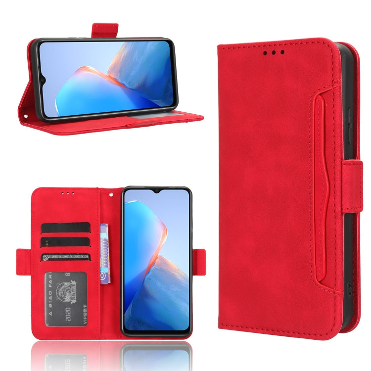 Skin Feel Calf Texture Card Slots Leather Phone Case, For Tecno Camon 20 Pro