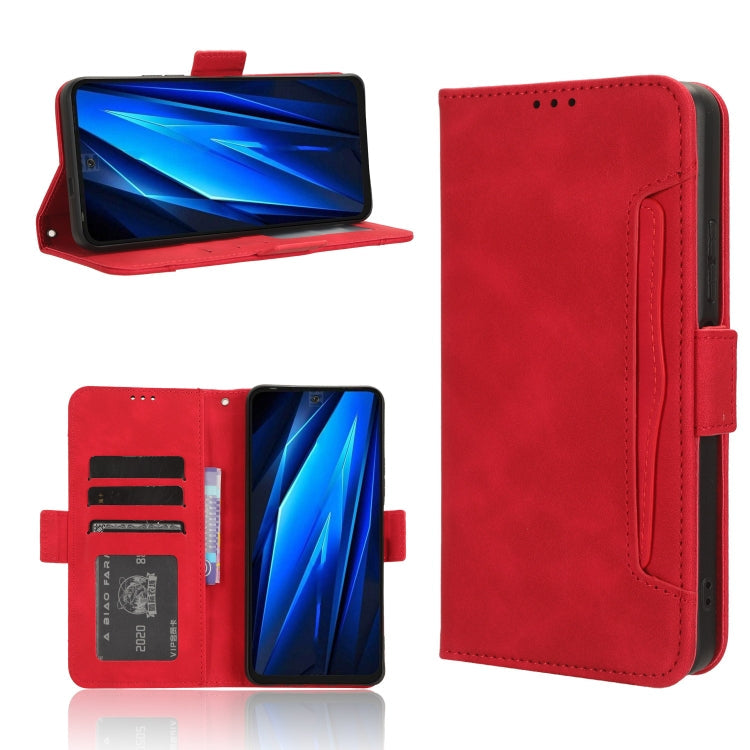 Skin Feel Calf Texture Card Slots Leather Phone Case, For Tecno Pova Neo 3, For Tenco Pova 5 4G, For Tecno Camon 20 Premier 5G, For Tecno Camon 20 Pro 5G