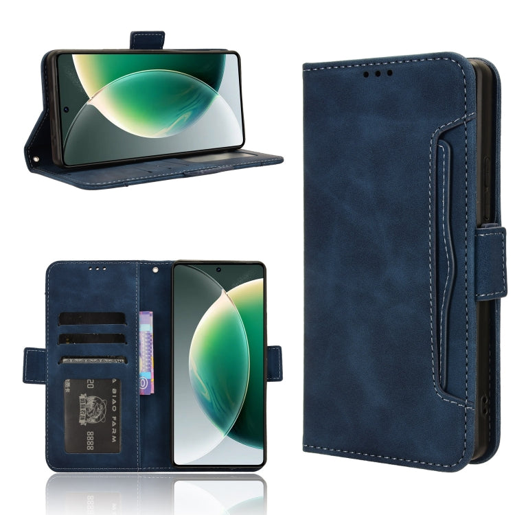 Skin Feel Calf Texture Card Slots Leather Phone Case, For Tecno Camon 30 Pro 5G, For Tecno Camon 30 5G / 4G, For Tecno Pova 6 Pro 5G, For Tecno Spark 20 Pro+ 4G KJ7