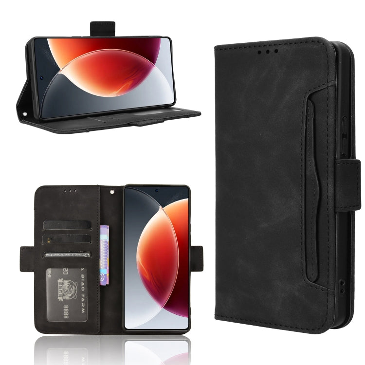 Skin Feel Calf Texture Card Slots Leather Phone Case, For Tecno Camon 30 Pro 5G, For Tecno Camon 30 5G / 4G, For Tecno Pova 6 Pro 5G, For Tecno Spark 20 Pro+ 4G KJ7