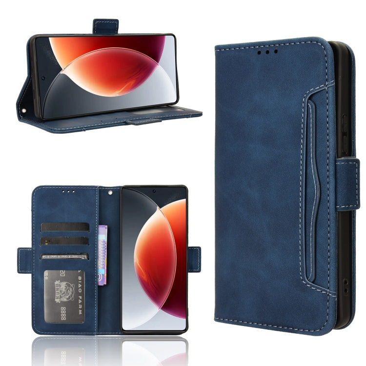 Skin Feel Calf Texture Card Slots Leather Phone Case, For Tecno Camon 30 Pro 5G, For Tecno Camon 30 5G / 4G, For Tecno Pova 6 Pro 5G, For Tecno Spark 20 Pro+ 4G KJ7