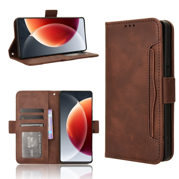 Skin Feel Calf Texture Card Slots Leather Phone Case, For Tecno Camon 30 Pro 5G, For Tecno Camon 30 5G / 4G, For Tecno Pova 6 Pro 5G, For Tecno Spark 20 Pro+ 4G KJ7