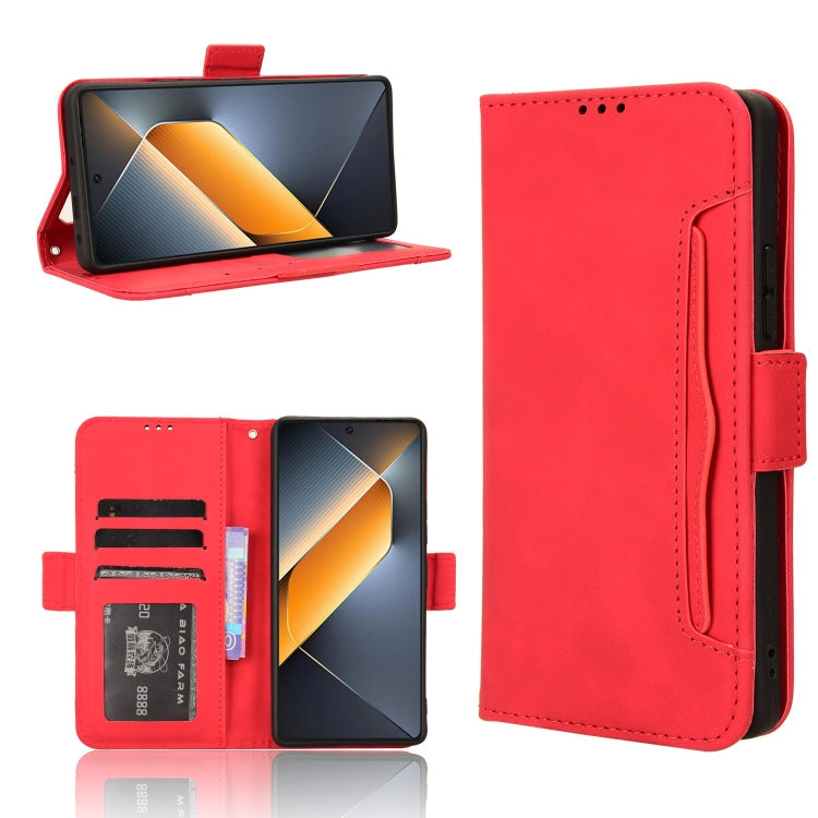 Skin Feel Calf Texture Card Slots Leather Phone Case, For Tecno Camon 30 Pro 5G, For Tecno Camon 30 5G / 4G, For Tecno Pova 6 Pro 5G, For Tecno Spark 20 Pro+ 4G KJ7