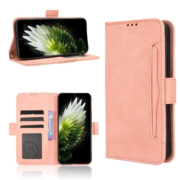 Skin Feel Calf Texture Card Slots Leather Phone Case, For Tecno Spark 40 Pro+ 4G, For Tecno Spark 40 Pro 4G, For Tecno Spark 40 4G, For Tecno Pova 7 Ultra 5G