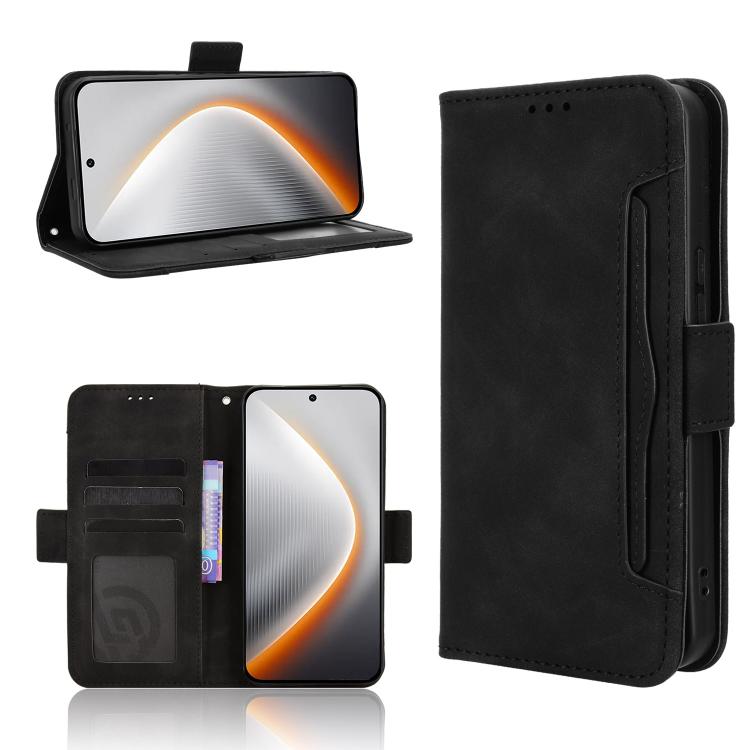 Skin Feel Calf Texture Card Slots Leather Phone Case, For Tecno Spark 40 Pro+ 4G, For Tecno Spark 40 Pro 4G, For Tecno Spark 40 4G, For Tecno Pova 7 Ultra 5G